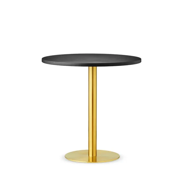 Skins Coffee Table Ø74 Gold/ Black