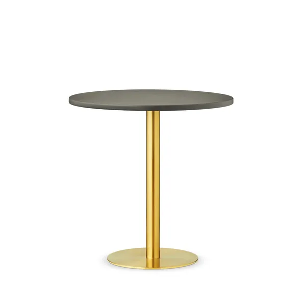 Skins Coffee Table Ø74 Gold/Moss