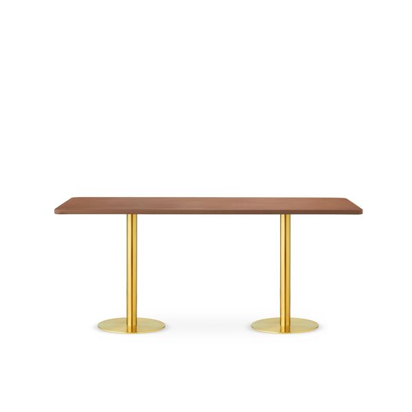 Skins Couchtisch 174x74 Gold/Brandy