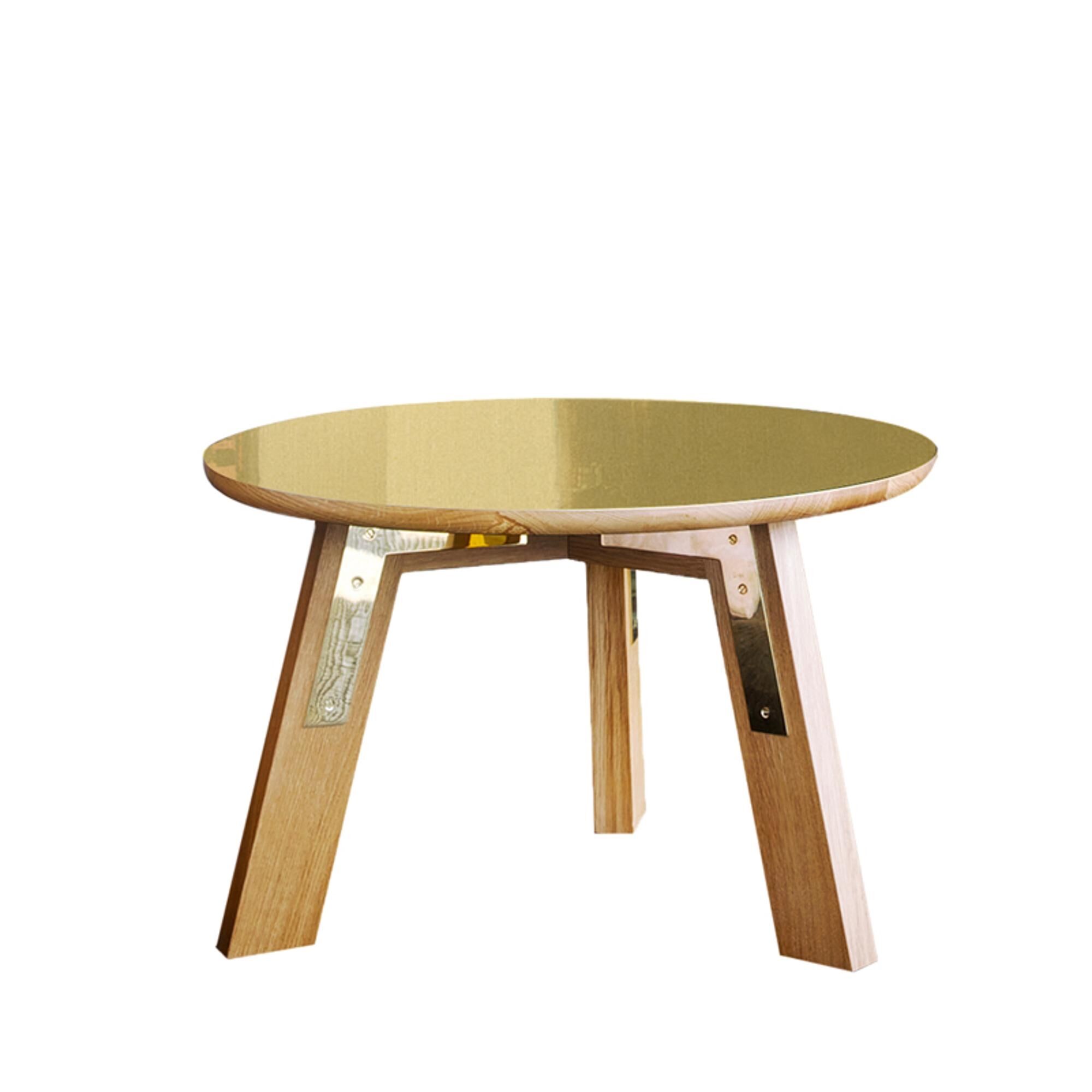 Oakwood Salongbord Ø60 Messing