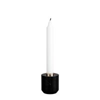 Sons Of Marble Single Candle Holder Small Black