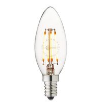 Candle E14 Bulb Ø35 Clear