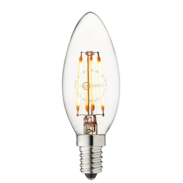 Candle E14 Bulb Ø35 Clear