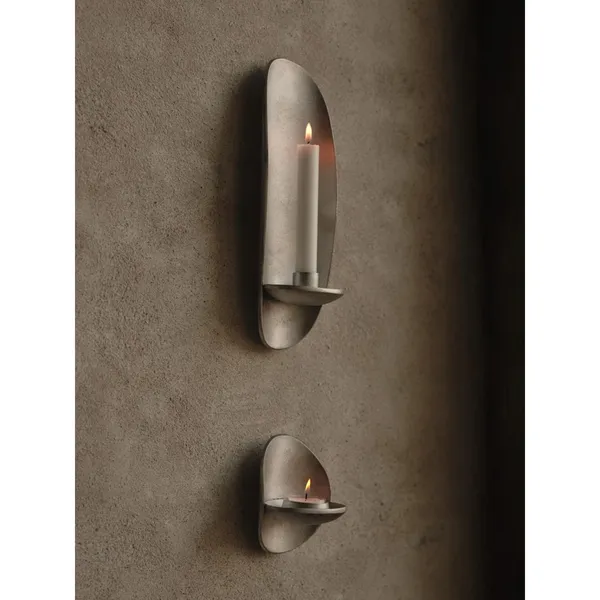 Agapé Wall Candle Holder Aluminum