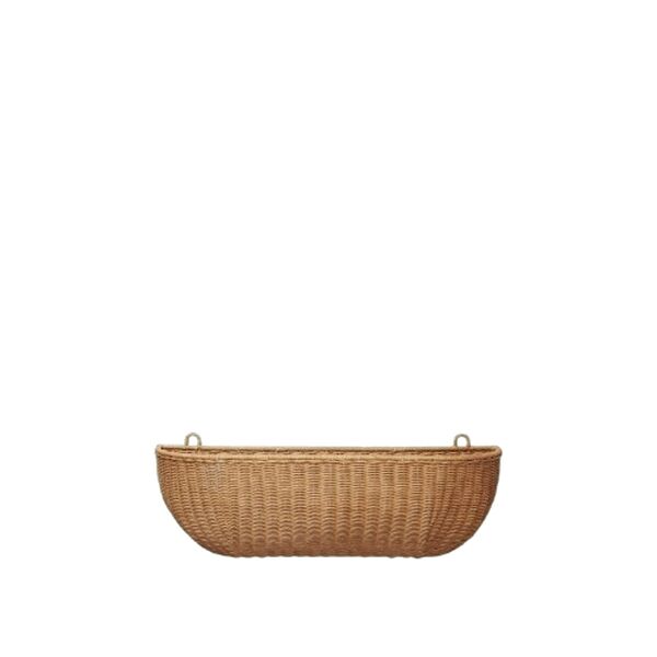 Flätad Hylla 75x25 Natur