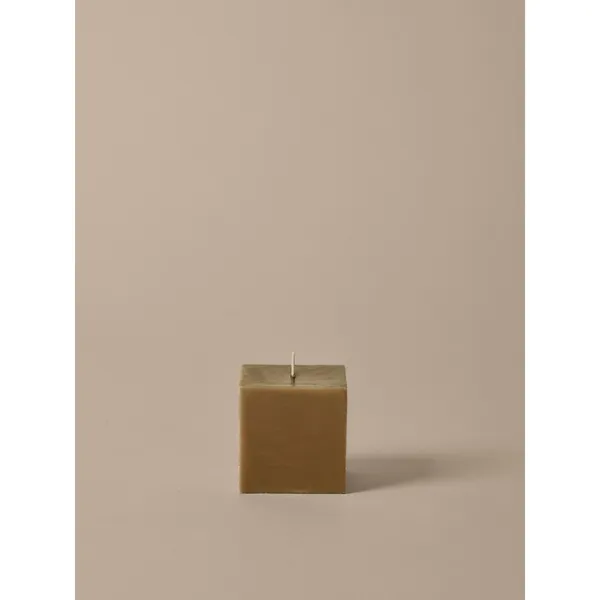 Burren Block Candle Small Bronze