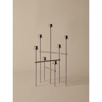 Candelabro Elysia de en Acero Inoxidable Pulido