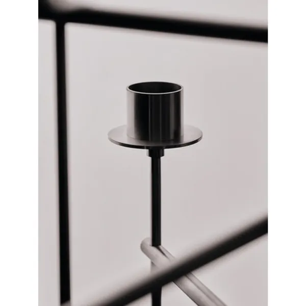 Candelabro Elysia de en Acero Inoxidable Pulido