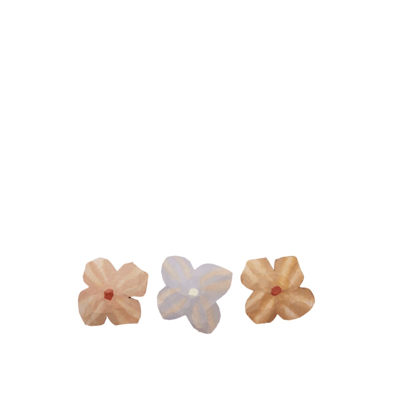 Aimants Poetry, lot de 3, Multicolore