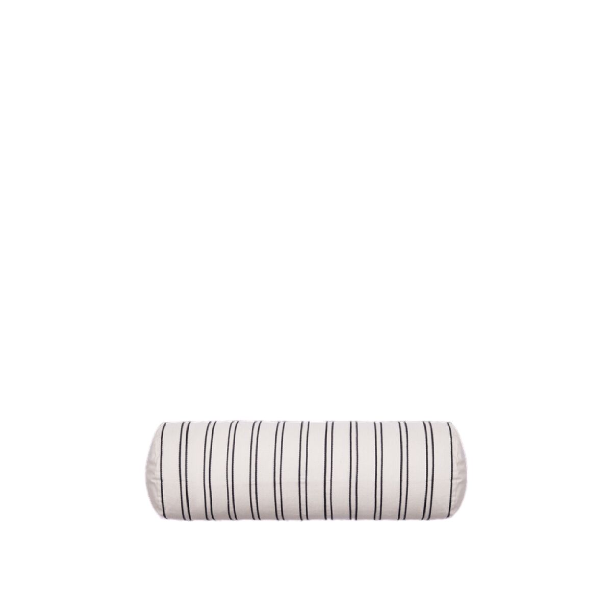 Twill Bolster Cushion Off-White/ Black
