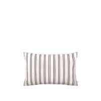 Twill Rectangular Cushion Cover Off-White/ Black
