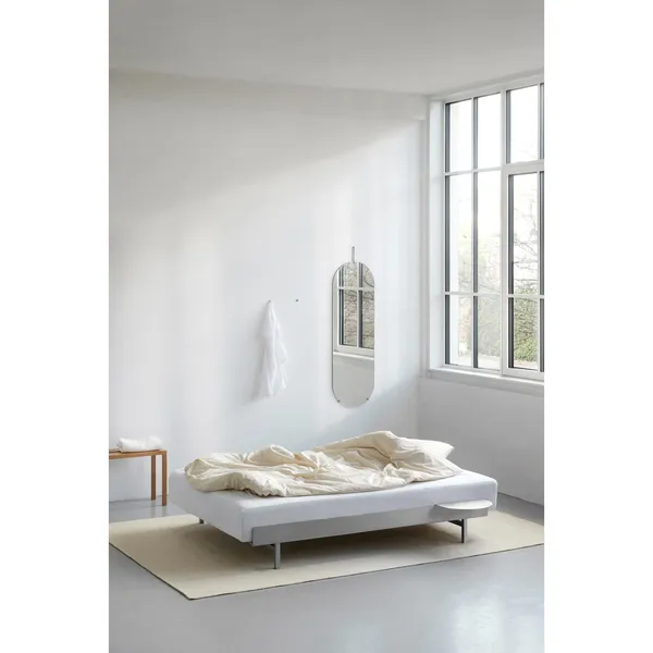 Bed Sängram 90-180 cm Rostfritt Stål