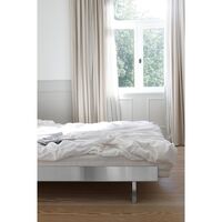 Bed Sängram 90-180 cm Rostfritt Stål
