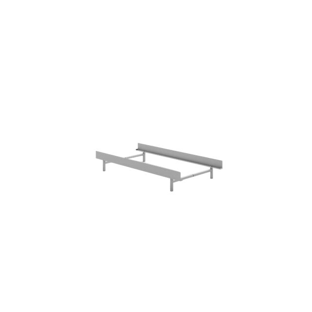 Bed Sengeramme 90 cm Rustfri Stl