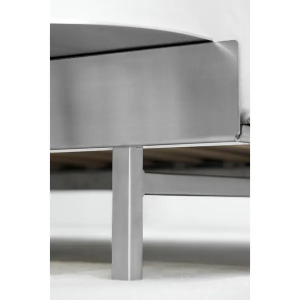 Bed Bed Frame 90 cm Stainless Steel