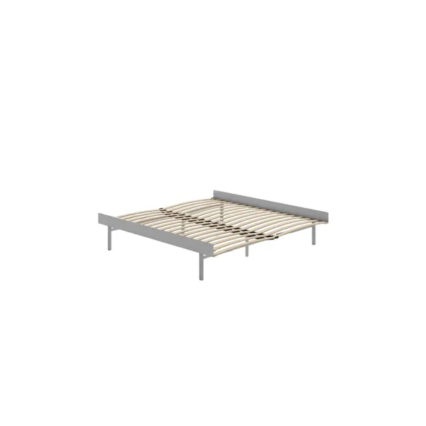 Bed Bed Frame 90-180 cm With High Legs Stainless Steel