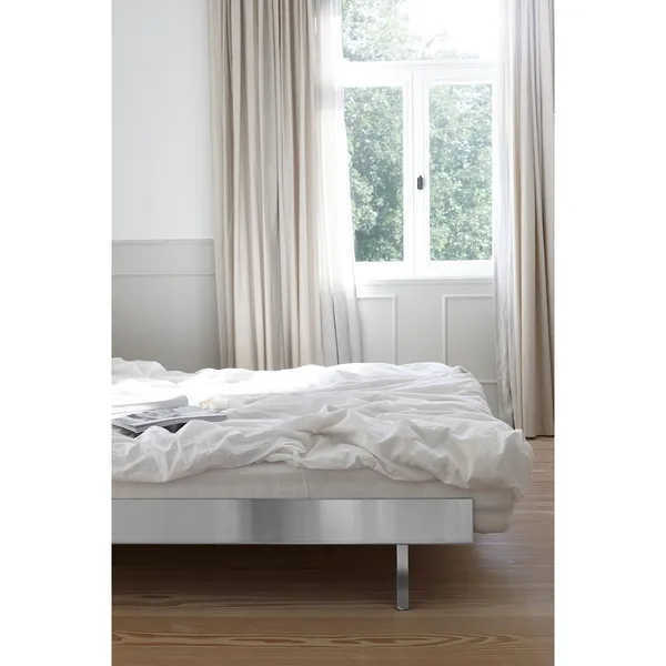 Bed Bed Frame 90-180 cm With High Legs Stainless Steel
