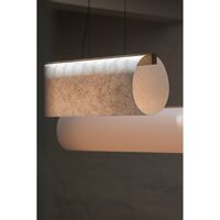 Enso Raw Pendant Natural Oak