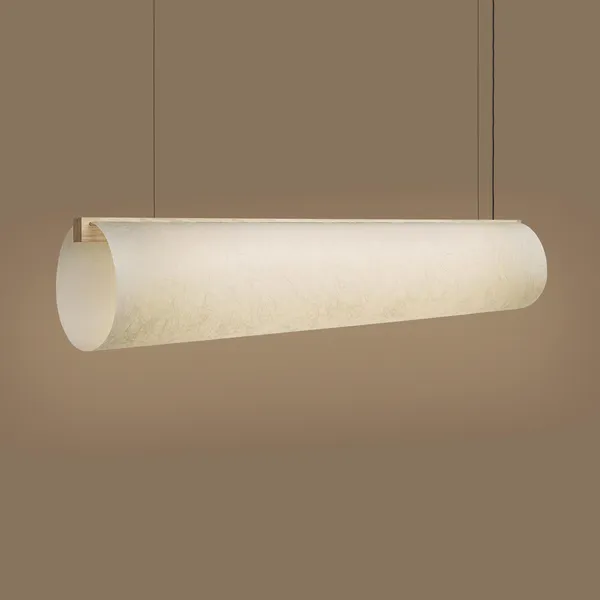 Enso Raw Pendant Natural Oak