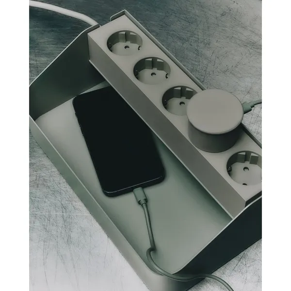 Power Tray Storage Box Oat