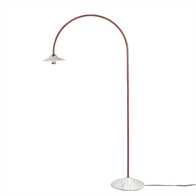 Valerie Object St&aring;lampa N&deg;1 Golvlampa Menie R&ouml;d/Marmor