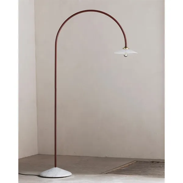 Valerie Object Standing Lamp N°1 Floor Lamp Menie Red/Marble