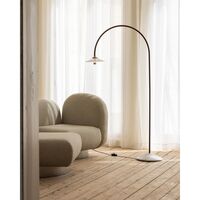 Valerie Object Standing Lamp N°1 Floor Lamp Black/ Marble