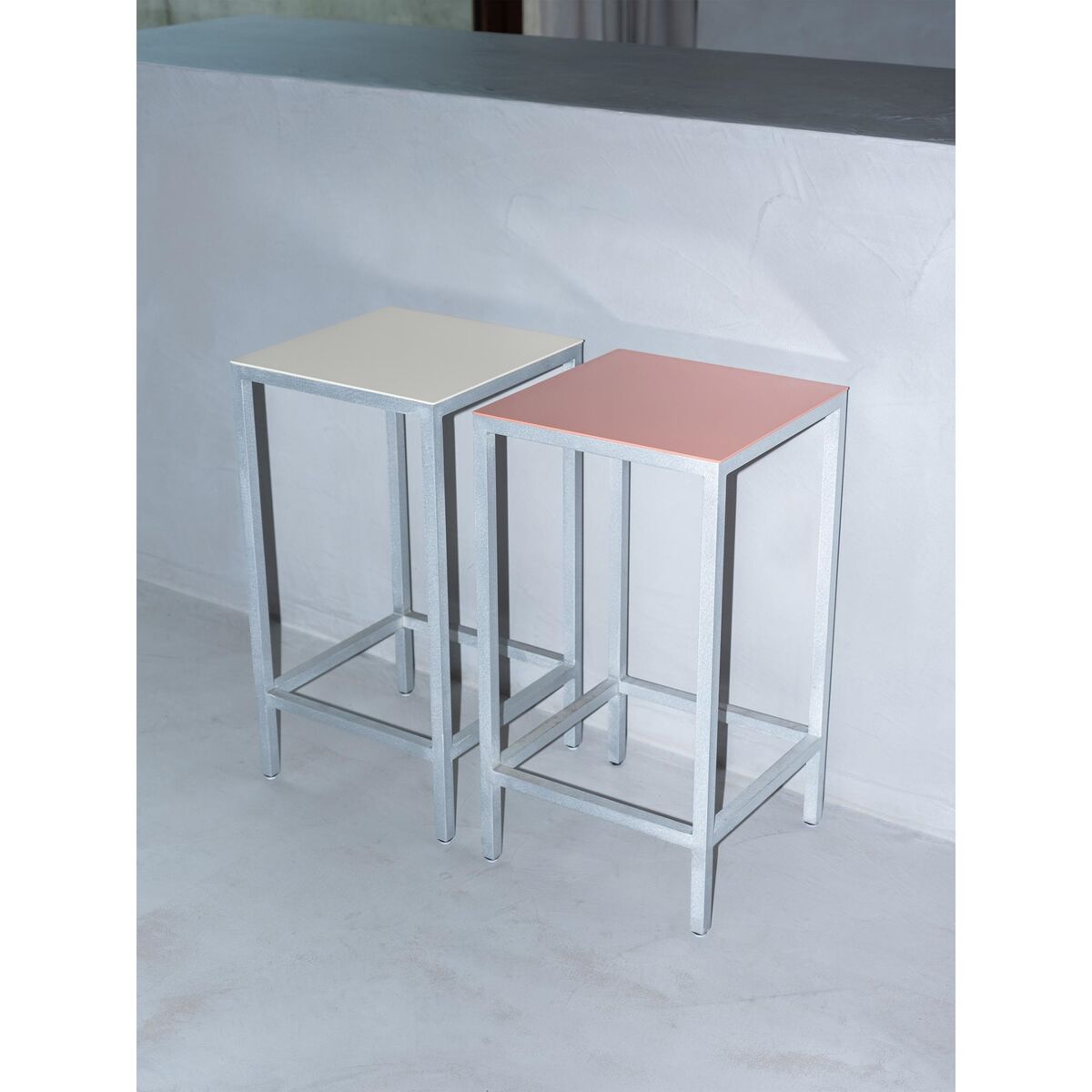 Valerie Object Alu Barhocker M Elfenbein