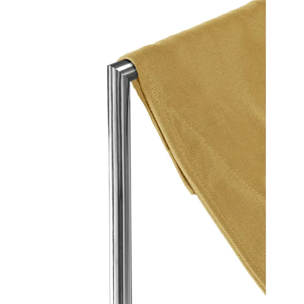 Valerie Object Rocking Armchair Stainless Steel/ Yellow