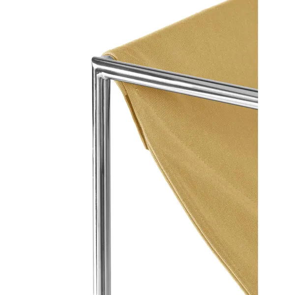 Valerie Object Solo Seat Armchair Stainless Steel/ Yellow