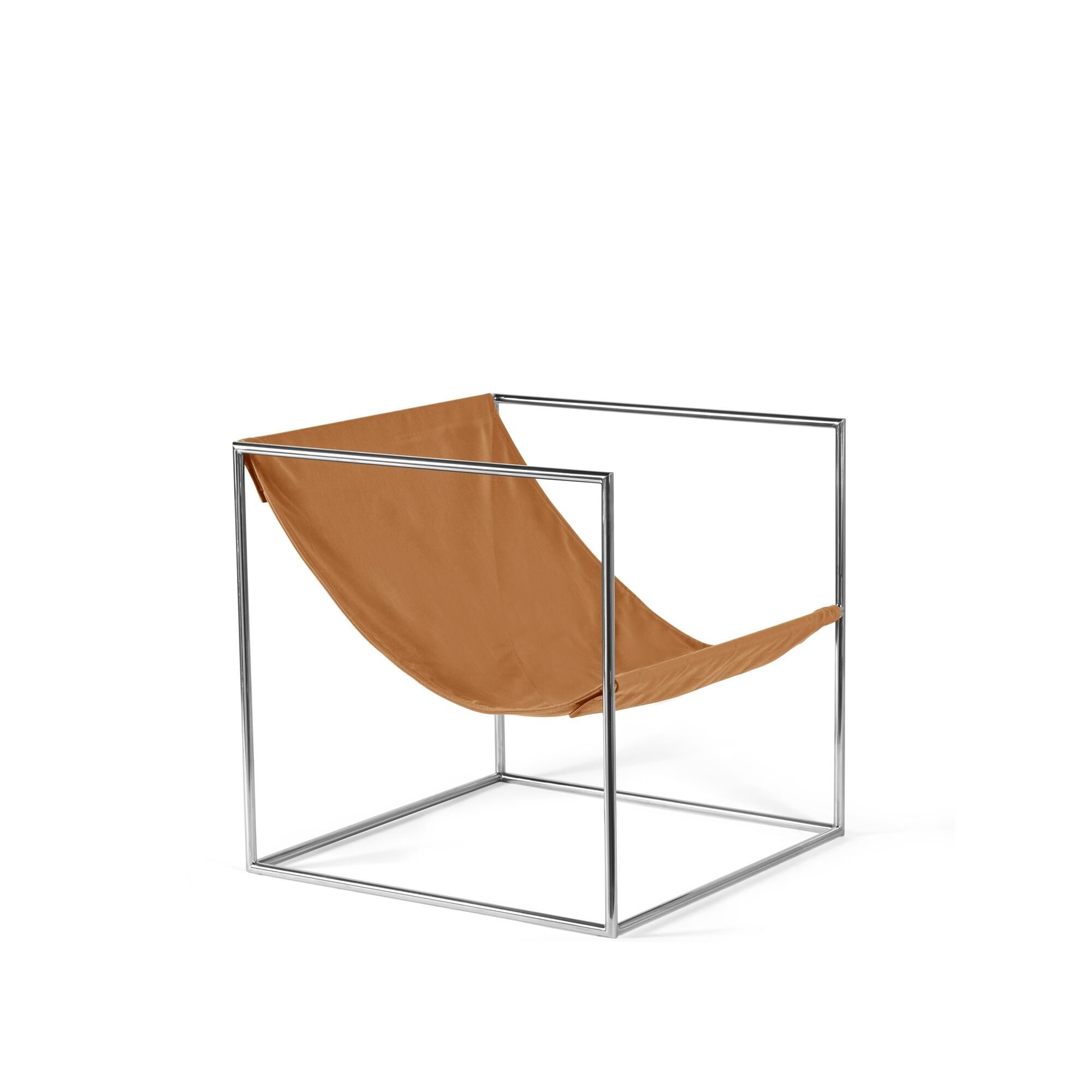 Valerie Object Solo Seat Lnestol Rustfri Stl/Pink
