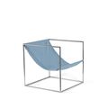 Stainless steel / Light blue