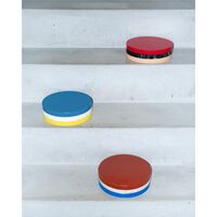 Valerie Object Three Circles Untersetzer Gelb/ Weiß/ Hellblau