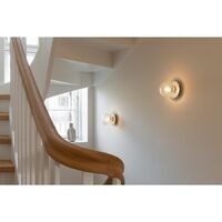 Liila 1 Limited Edition Wall Lamp Medium Beige/ Optic Clear