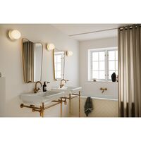Liila 1 Limited Edition Wall Lamp Medium Beige/Opal