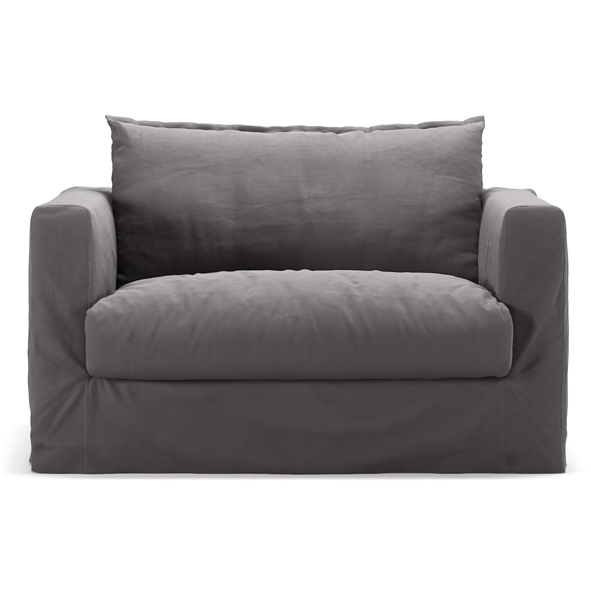 Le Grand Air Nou Love Seat Fauteuil Gris