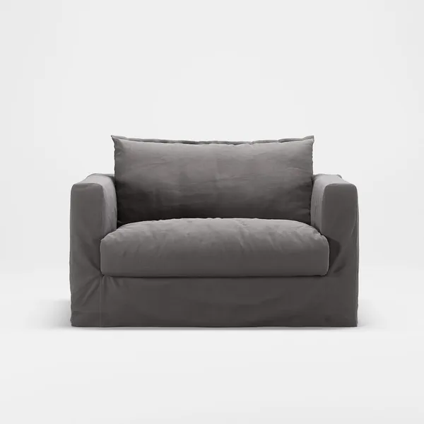 Le Grand Air Nou Love Seat Sessel Grau