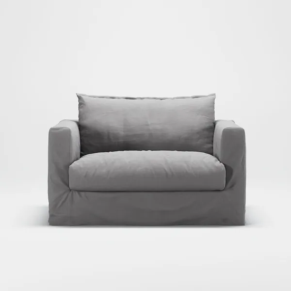 Le Grand Air Nou Loveseat Sessel Hellgrau
