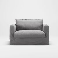Le Grand Air Nou Loveseat Sessel Hellgrau