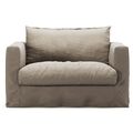 Le Grand Air Nou Loveseat Armchair Savage Linen