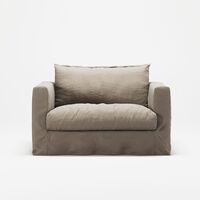 Le Grand Air Nou Loveseat Armchair Savage Linen