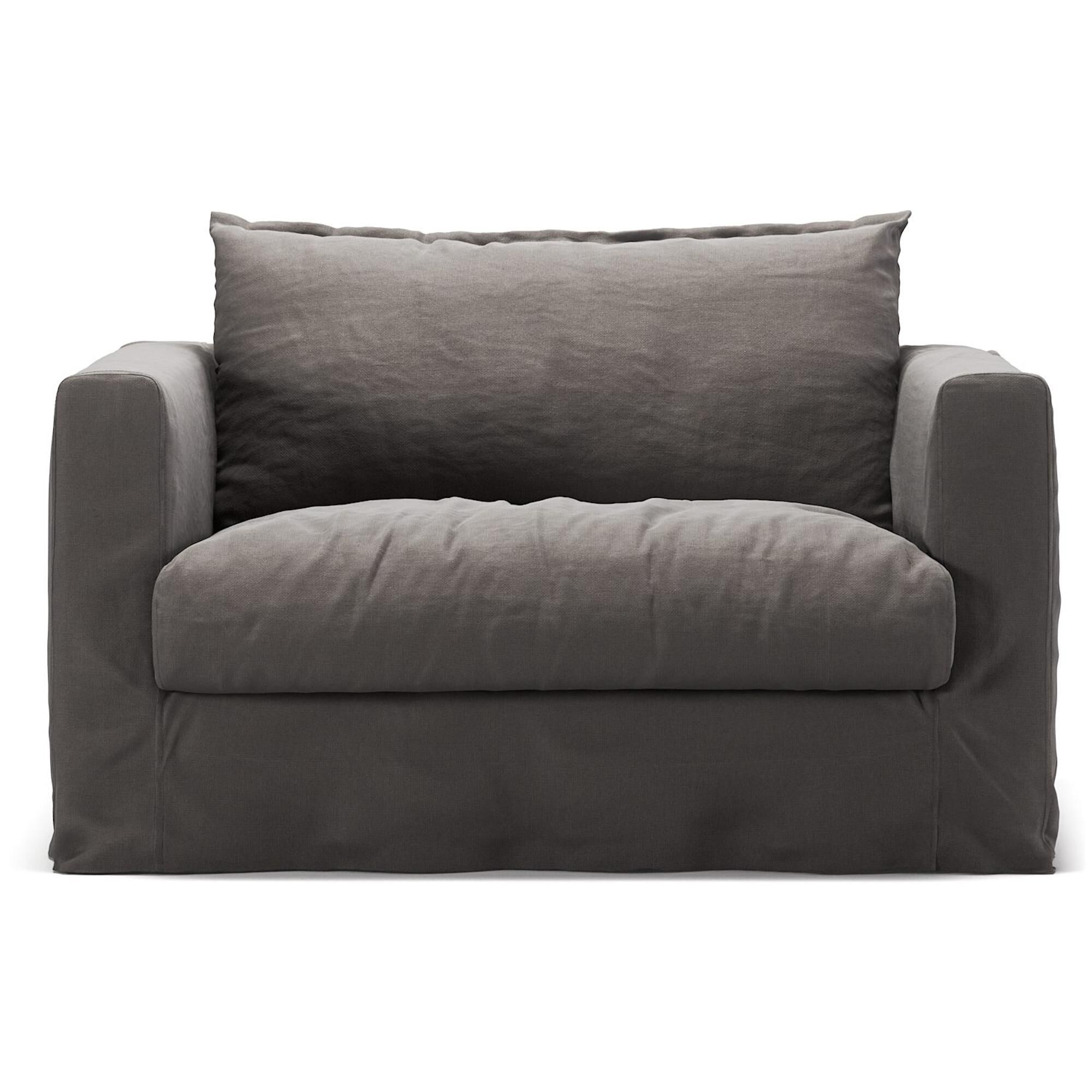 Le Grand Air Nou Loveseat Fauteuil Granite Fumé