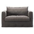 Le Grand Air Nou Loveseat Armchair Smokey Granite