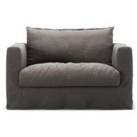 Le Grand Air Nou Loveseat Armchair Smokey Granite