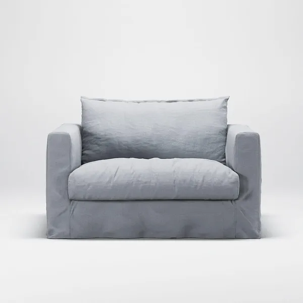 Le Grand Air Nou Love Seat Armchair Nordic Sky