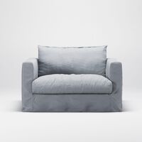 Le Grand Air Nou Love Seat Armchair Nordic Sky
