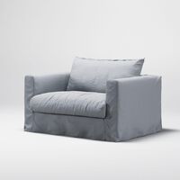 Le Grand Air Nou Love Seat Armchair Nordic Sky