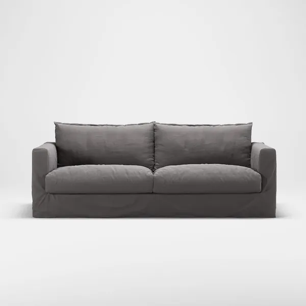 Le Grand Air Nou 3-Seater Sofa Grey