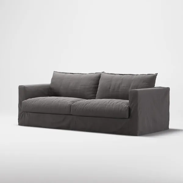 Le Grand Air Nou 3-Seater Sofa Grey