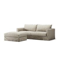 Le Grand Air Nou 3-Sitzer Sofa Gentle Ribbon